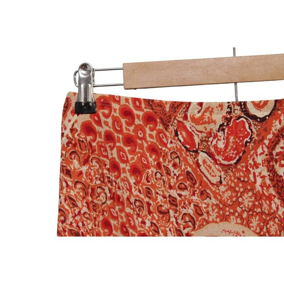 Vintage 90s Y2K Skirt Size Medium Fashion Bug Polyester Boho Flowy Grunge Ruffle - Picture 5 of 12